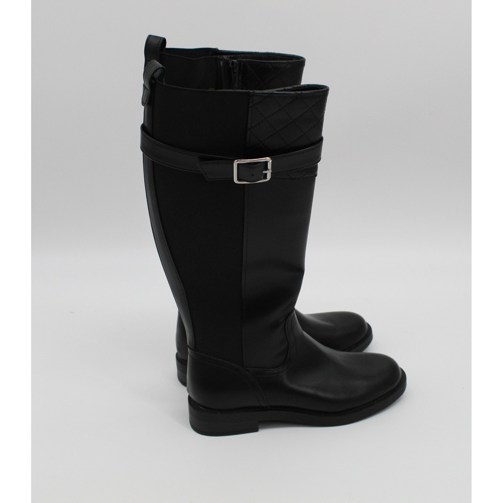 SJB Winterwood Womens Black Quilted Tall‎ Riding Boots Size 6M 100-4102 NWOT